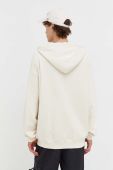 Бавовняна кофта American Vintage чоловіча колір бежевий з капюшоном однотонна (3511406)