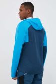 Спортивна кофта LA Sportiva Cosmic Hoody колір синій з капюшоном візерунок Спортивна кофта LA Sportiva Cosmic Hoody колір синій з капюшоном візерунок