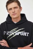 Кофта PLEIN SPORT чоловіча колір чорний з капюшоном з принтом (3374713) Кофта PLEIN SPORT чоловіча колір чорний з капюшоном з принтом (3374713)