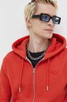 Кофта Superdry чоловіча колір червоний з капюшоном однотонна (3489071) Кофта Superdry чоловіча колір червоний з капюшоном однотонна (3489071)