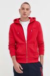 Кофта Superdry чоловіча колір червоний з капюшоном однотонна (3537467) Кофта Superdry чоловіча колір червоний з капюшоном однотонна (3537467)