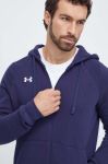 Кофта Under Armour чоловіча колір синій з капюшоном однотонна (3624952) Кофта Under Armour чоловіча колір синій з капюшоном однотонна (3624952)