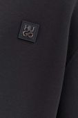 Кофта HUGO чоловіча колір чорний однотонна (3632692) Кофта HUGO чоловіча колір чорний однотонна (3632692)