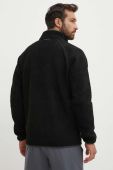 Кофта Fjallraven Vardag Pile чоловіча колір чорний однотонна Кофта Fjallraven Vardag Pile чоловіча колір чорний однотонна