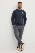 Бавовняна кофта Fjallraven 1960 Logo чоловіча колір синій однотонна
