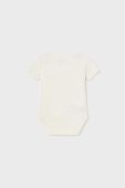 Дитяче бавовняне боді Mayoral Newborn колір бежевий (3428047) Дитяче бавовняне боді Mayoral Newborn колір бежевий (3428047)