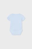 Дитяче бавовняне боді Mayoral Newborn колір блакитний (3428054) Дитяче бавовняне боді Mayoral Newborn колір блакитний (3428054)
