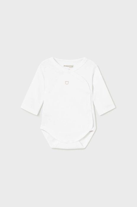 Боді для немовлят Mayoral Newborn колір білий (3414097) Боді для немовлят Mayoral Newborn колір білий (3414097)