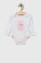 Дитяче бавовняне боді Guess колір рожевий (3327595)