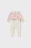 Дитячі бавовняні повзунки Mayoral Newborn колір рожевий (3445539)