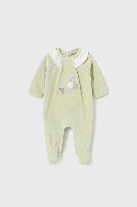 Дитячі повзунки Mayoral Newborn Gift box колір зелений (3444357)