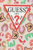 Дитячі бавовняні повзунки Guess колір фіолетовий (3606879)