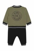 Комбінезон для немовлят Karl Lagerfeld колір зелений (3546241) Комбінезон для немовлят Karl Lagerfeld колір зелений (3546241)