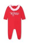Дитячі повзунки Kenzo Kids колір червоний (3441728)