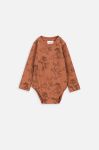 Боді для немовлят Coccodrillo колір коричневий (3585315)