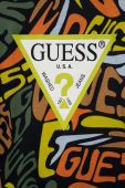 Дитячий бавовняний лонгслів Guess візерунок колір барвистий (3293800) Дитячий бавовняний лонгслів Guess візерунок колір барвистий (3293800)