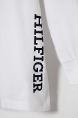 Дитячий лонгслів Tommy Hilfiger колір білий з принтом (3372567) Дитячий лонгслів Tommy Hilfiger колір білий з принтом (3372567)