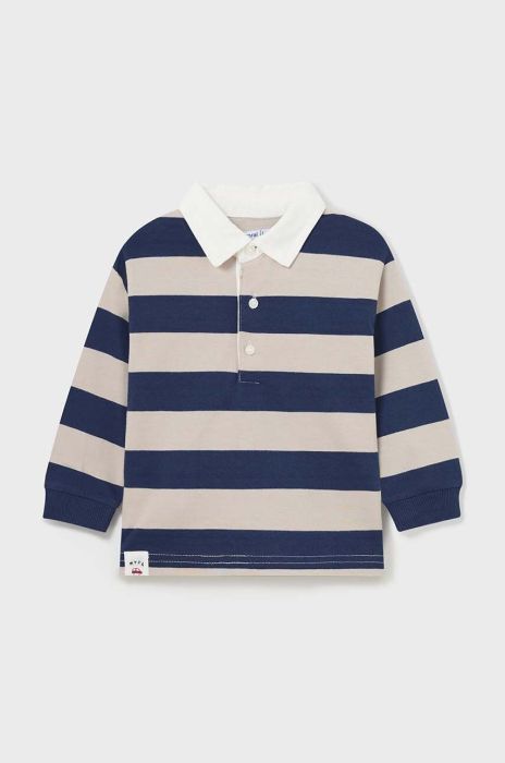 Лонгслів для немовлят Mayoral колір синій візерунок Лонгслів для немовлят Mayoral колір синій візерунок