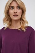 Лонгслів Sisley жіночий колір фіолетовий (3453875) Лонгслів Sisley жіночий колір фіолетовий (3453875)