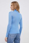 Лонгслів Sisley жіночий гольф колір блакитний (3550140) Лонгслів Sisley жіночий гольф колір блакитний (3550140)