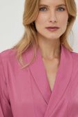 Блузка Sisley жіноча колір рожевий однотонна (3680961)