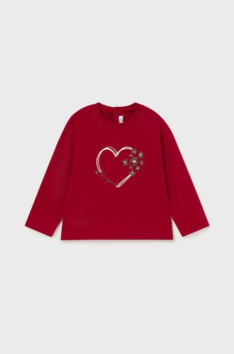 Лонгслів для немовлят Mayoral колір червоний (3428262) Лонгслів для немовлят Mayoral колір червоний (3428262)