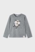 Дитячий лонгслів Mayoral колір сірий (3428467)