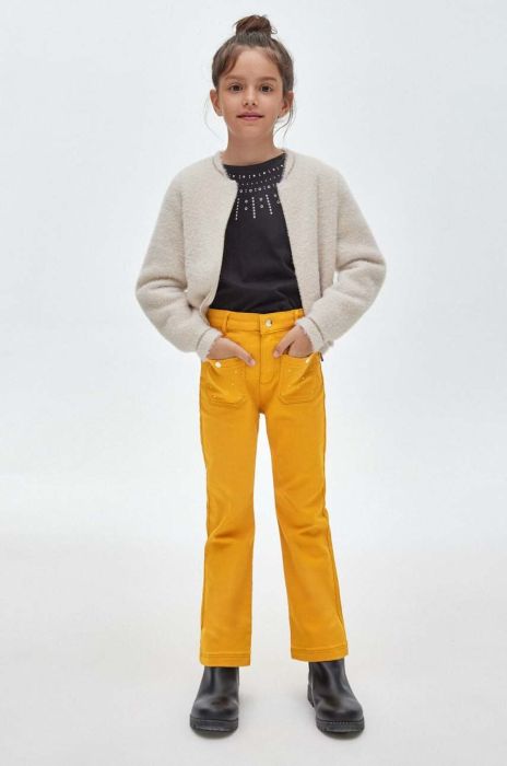 Дитячий лонгслів Mayoral колір жовтий (3496396) Дитячий лонгслів Mayoral колір жовтий (3496396)