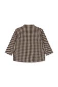 Дитяча бавовняна сорочка Konges Sl?jd колір коричневий (3678560) Дитяча бавовняна сорочка Konges Sl?jd колір коричневий (3678560)