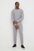Лонгслів лаунж BOSS колір сірий однотонний (3510149)