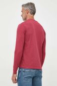 Бавовняний лонгслів Pepe Jeans Wiltshire колір рожевий однотонний