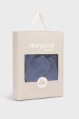 Дитяча шапка і рукавички Mayoral Newborn колір блакитний Дитяча шапка і рукавички Mayoral Newborn колір блакитний