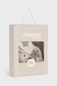 Дитяча шапка і рукавички Mayoral Newborn Gift box колір бежевий Дитяча шапка і рукавички Mayoral Newborn Gift box колір бежевий