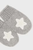 Дитяча шапка і рукавички Mayoral Newborn Gift box колір сірий Дитяча шапка і рукавички Mayoral Newborn Gift box колір сірий