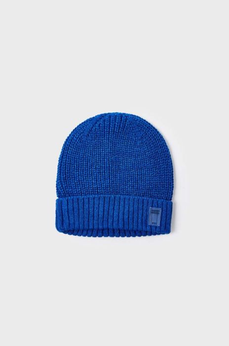Дитяча шапка Mayoral з товстого трикотажу колір барвистий Дитяча шапка Mayoral з товстого трикотажу колір барвистий