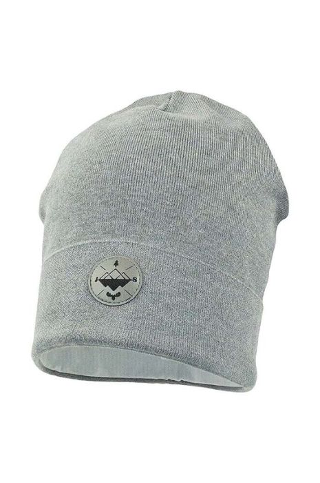 Дитяча шапка Jamiks HARVIN колір сірий Дитяча шапка Jamiks HARVIN колір сірий