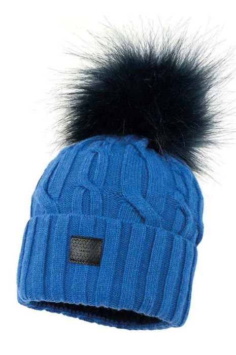 Дитяча шапка Jamiks VALDIS колір блакитний