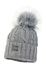 Дитяча шапка Jamiks VALDIS колір сірий