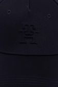 Бавовняна бейсболка Tommy Hilfiger колір синій однотонна (3262798)