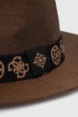 Капелюх Guess колір коричневий