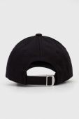 Бавовняна бейсболка BOSS колір чорний з аплікацією (3376501) Бавовняна бейсболка BOSS колір чорний з аплікацією (3376501)