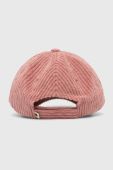 Кепка Roxy колір рожевий з аплікацією