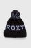 Шапка Roxy колір чорний з товстого трикотажу (3625097)
