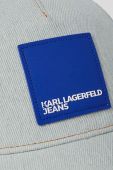 Кепка Karl Lagerfeld Jeans з аплікацією колір блакитний (3347139) Кепка Karl Lagerfeld Jeans з аплікацією колір блакитний (3347139)