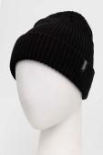 Шапка Bomboogie колір чорний з товстого трикотажу (3577520)