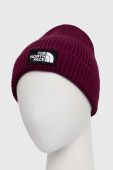 Шапка The North Face колір фіолетовий (3590953) Шапка The North Face колір фіолетовий (3590953)