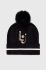 Шапка Liu Jo колір чорний з тонкого трикотажу (3496655)