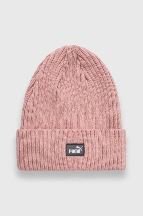 Шапка Puma колір рожевий з тонкого трикотажу (3550186)