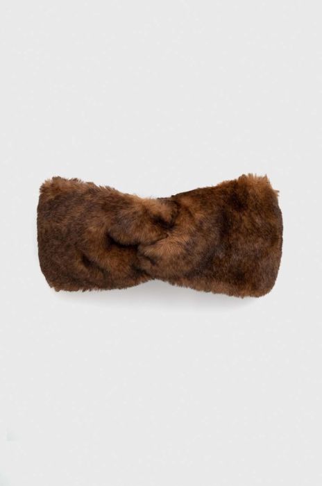 Пов'язка UGG колір коричневий Пов'язка UGG колір коричневий
