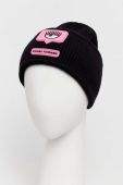 Вовняна шапка Chiara Ferragni колір чорний вовна (3394012)